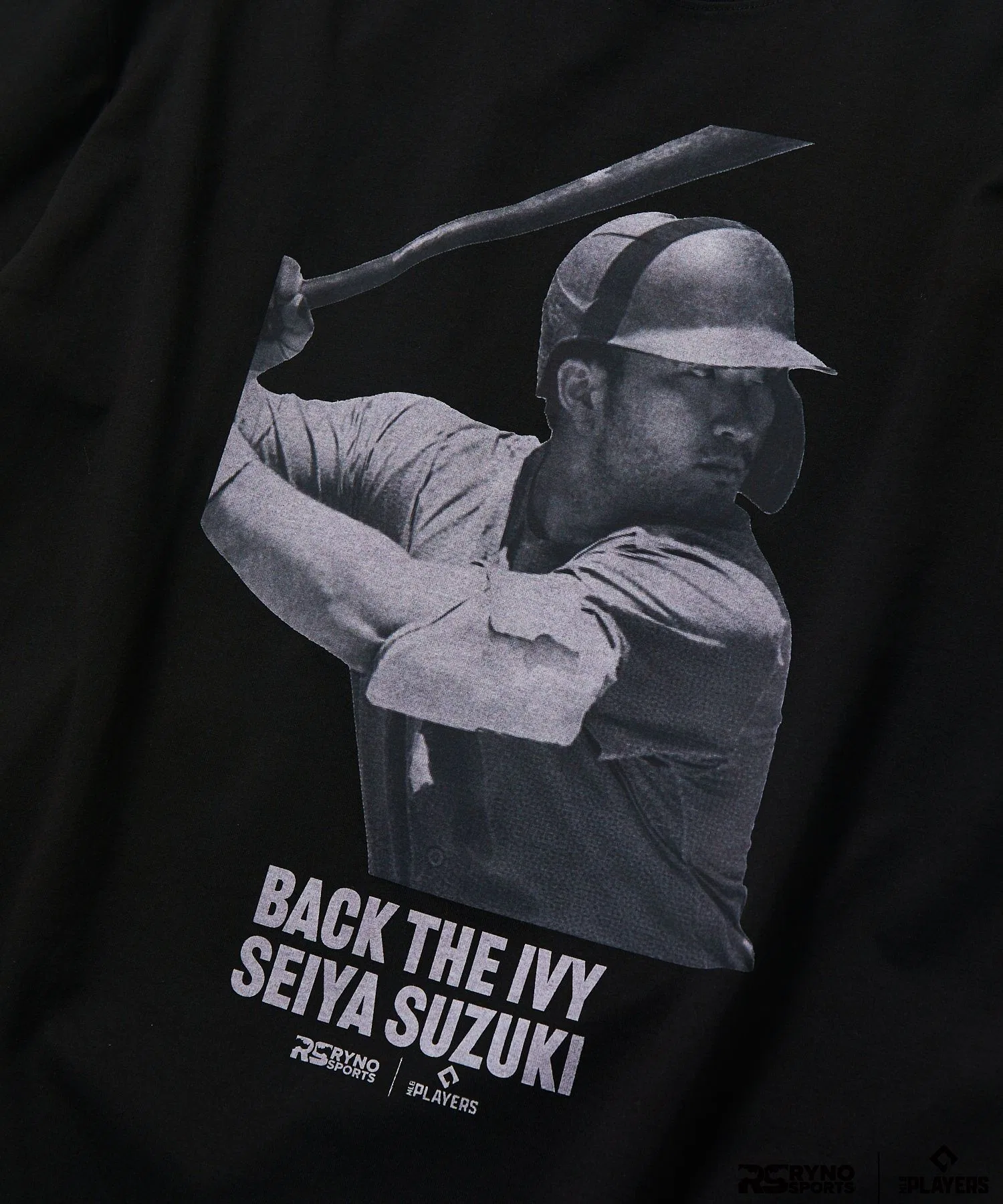 Мужская футболка с фото MLB PLAYERS FREAK'S STORE чёрная — фото 3