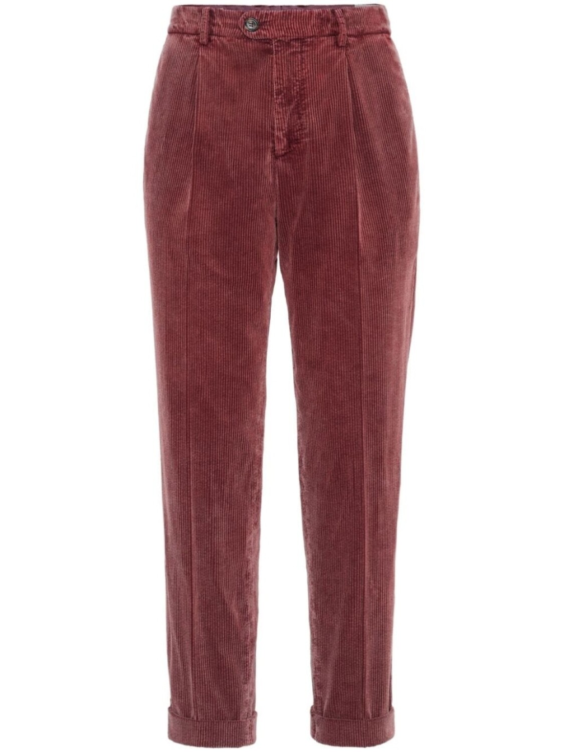 

Brunello Cucinelli зауженные вельветовые брюки, красный
