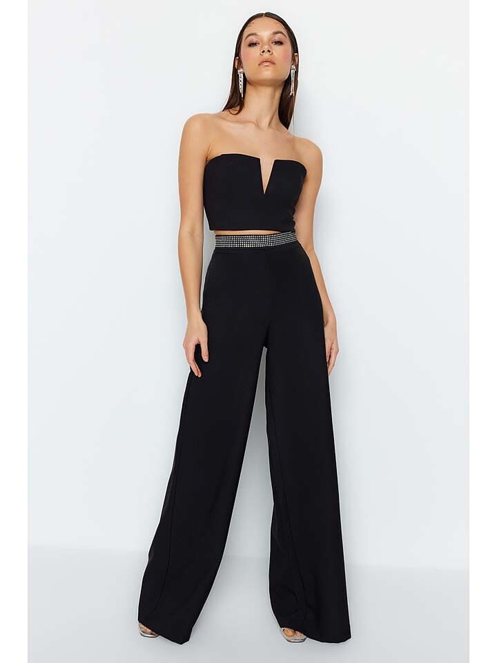 

Тканевые брюки trendyol Hose, черный