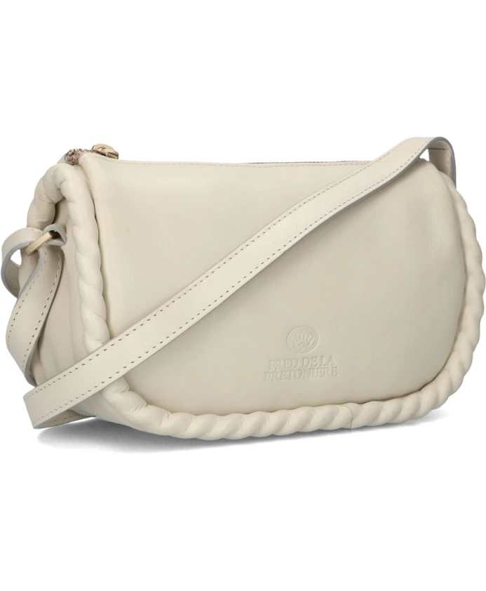 

Элегантная сумка через плечо из кожи наппа. Fred De La Bretoniere, бежевый