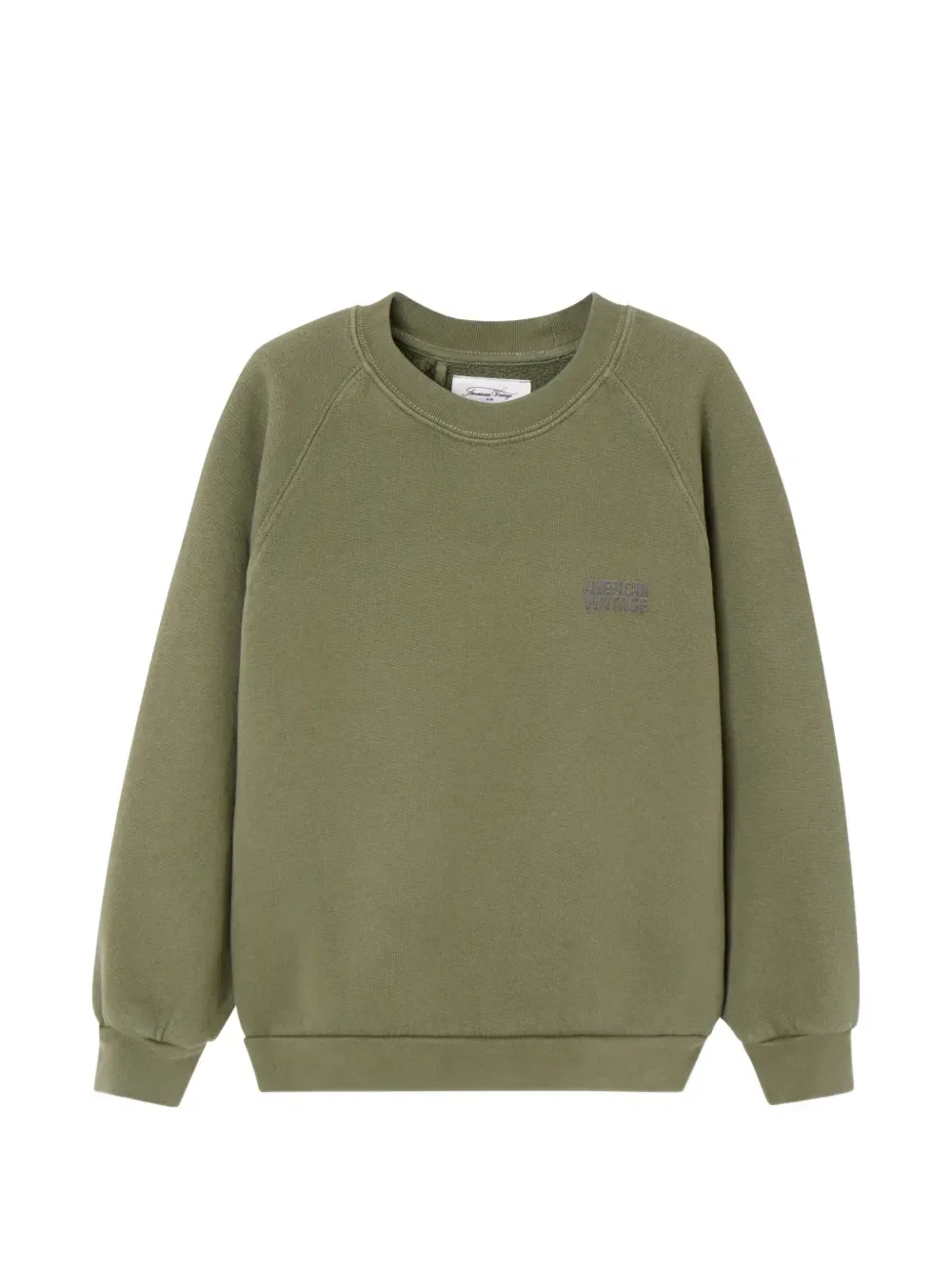 Толстовка с круглым вырезом Izubird American Vintage Kids, зеленый