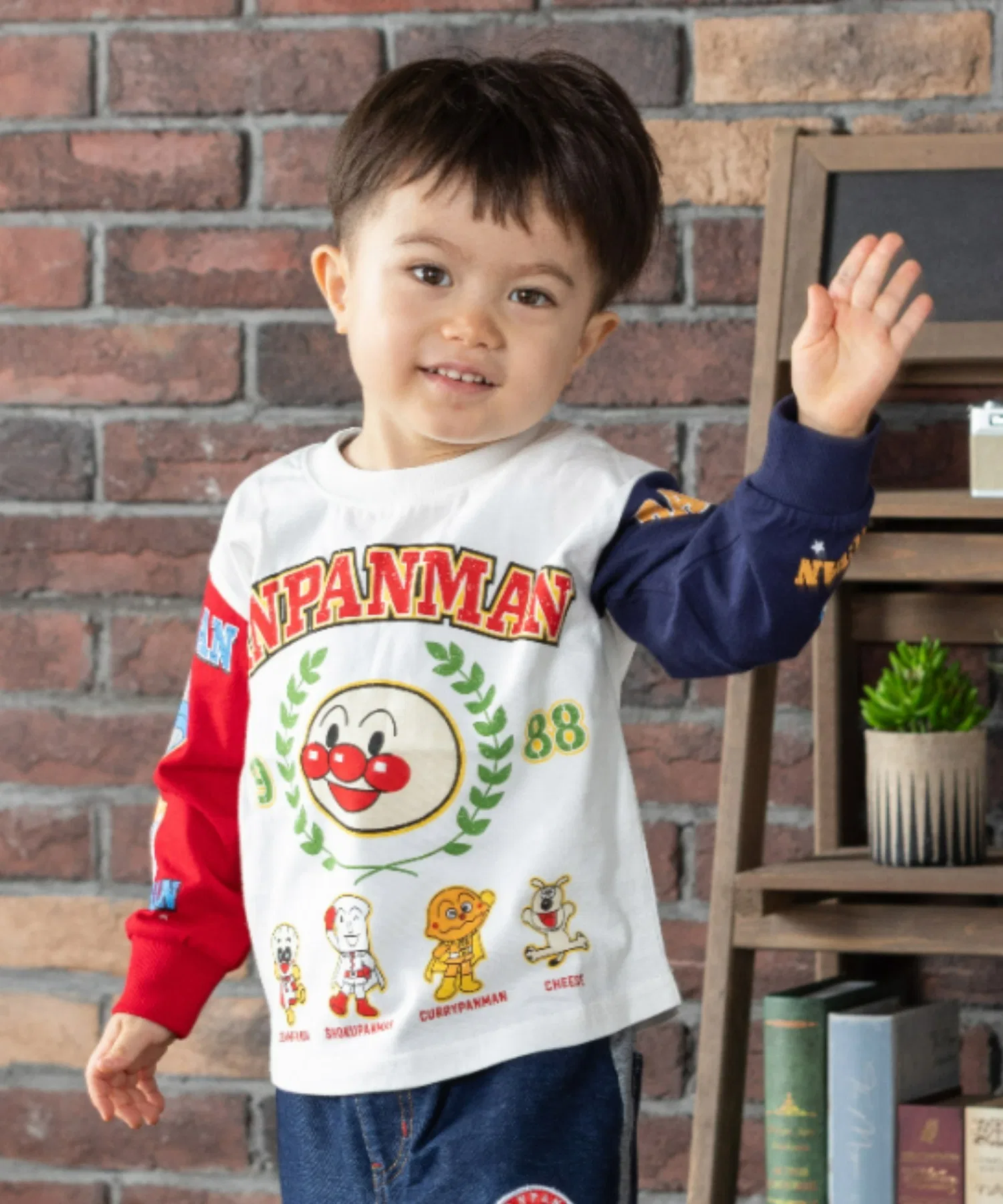 Детская футболка с длинным рукавом ANPANMAN KIDS COLLECTION