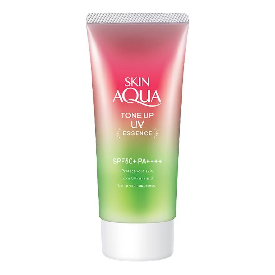 

Sunplay Skin Aqua Tone Up UV Essence Rose Aura SPF50+ PA++++ 80 г, Pink