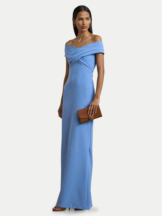 

Вечернее платье облегающего кроя 253936391006 Lauren Ralph Lauren, синий