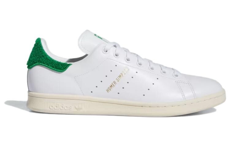Мужские кроссовки для скейтбординга adidas originals, Белый/Зеленый — фото 2