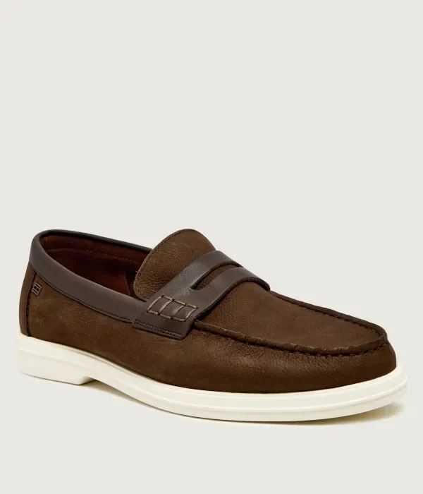 Лоферы Hilfiger Skin Loafer Mix Tommy Hilfiger, коричневый