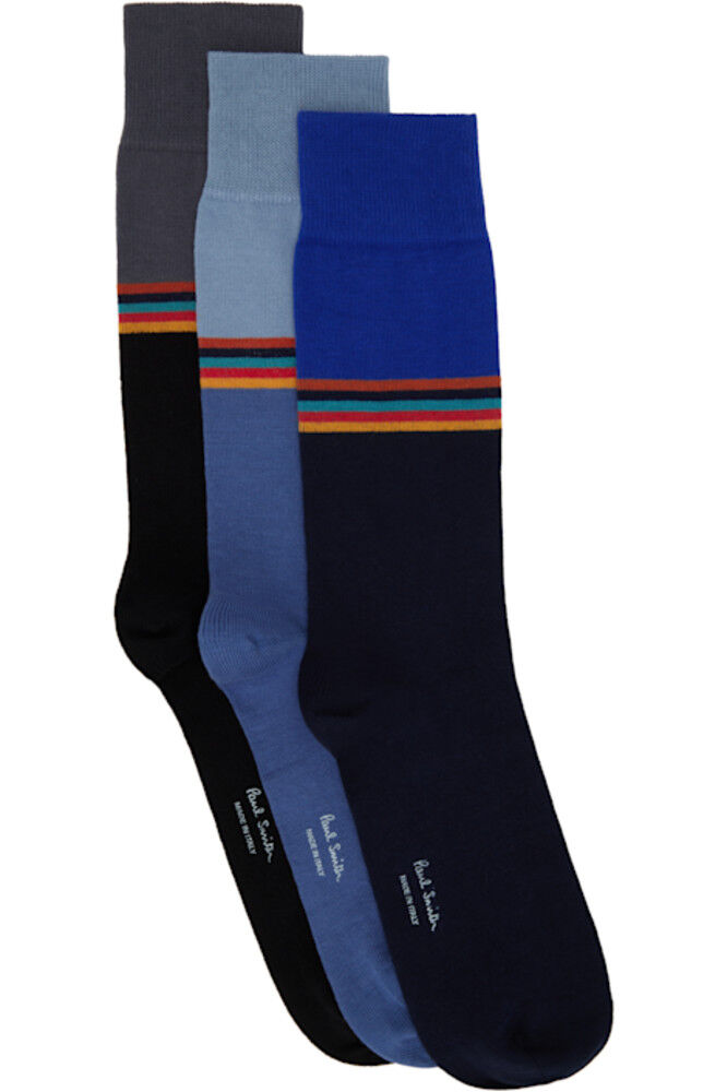 

Упаковка из трех разноцветных носков Jared Artist Paul Smith