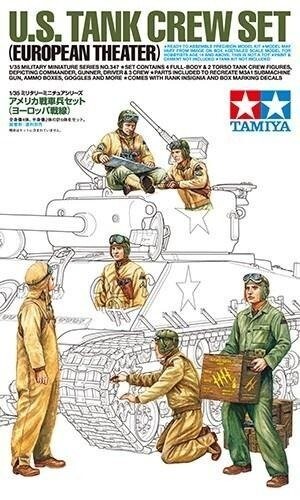 

Американский танковый экипаж Европейский театр военных действий Tamiya