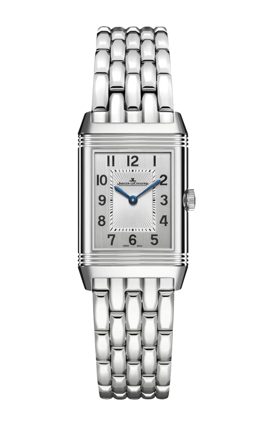 

Часы Jaeger-Lecoultre Reverso classic duetto из стали с бриллиантами 34,20 х 21 мм