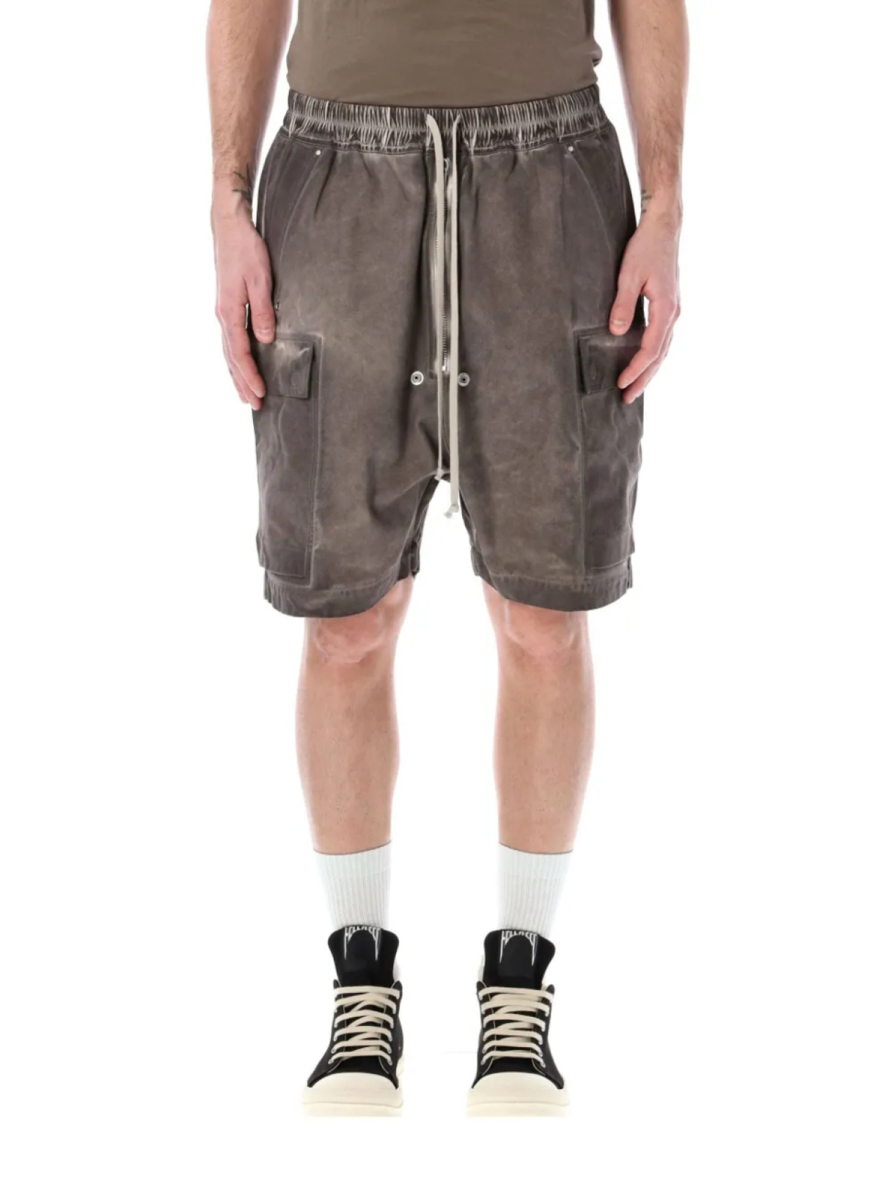

Шорты Cargobela с карманами Rick Owens DRKSHDW, коричневый