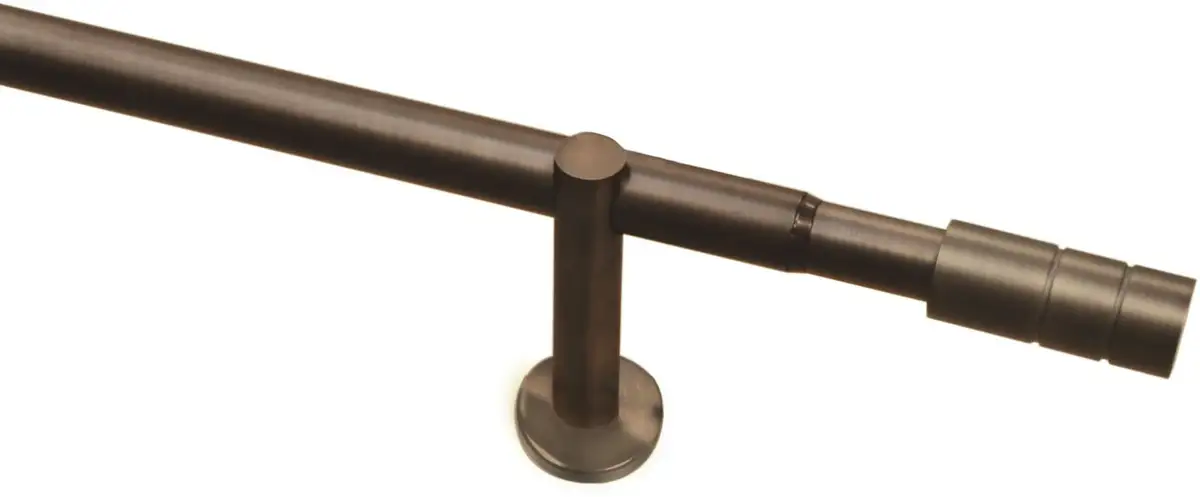 

GARDINIA Карниз "Комплект карнизов металлический 22/25 мм", 1 направляющая, выдвижной, 1 направляющая 190–360 см, Ø 25 мм, цвет bronzefarben