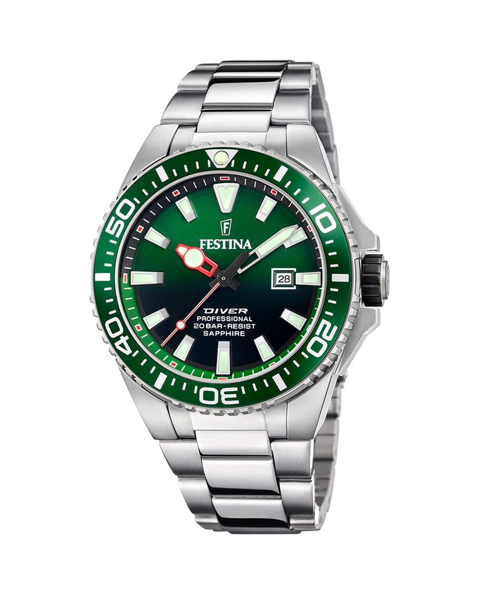 

F20663/2 The Originals мужские часы из серебряной стали Festina, серебро
