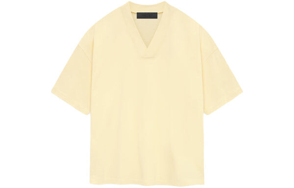 Футболка ss24 v neck t-shirt 'garden yellow' Fear Of God Essentials, желтый — фото 2