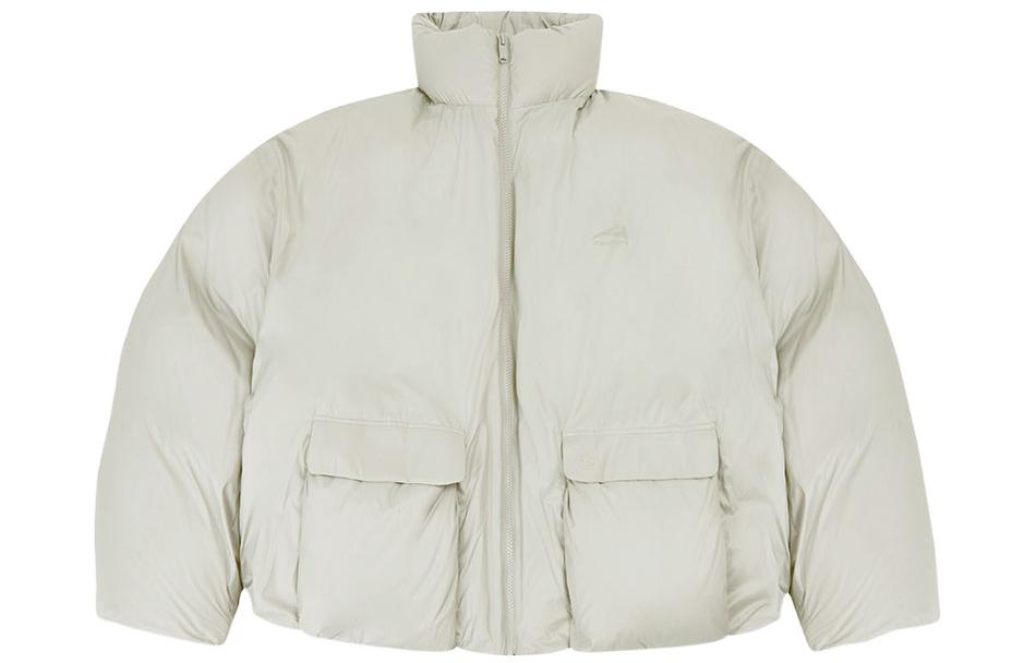 

Пуховик унисекс серо-зеленый ADER ERROR