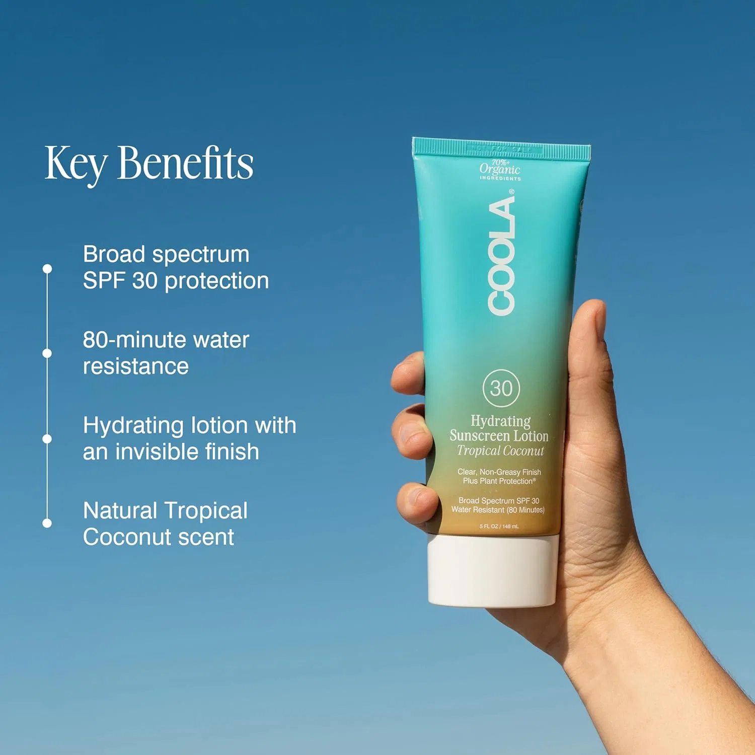 Солнцезащитный лосьон для тела SPF 30 «Tropical Coconut» от COOLA ‎Coola — фото 3