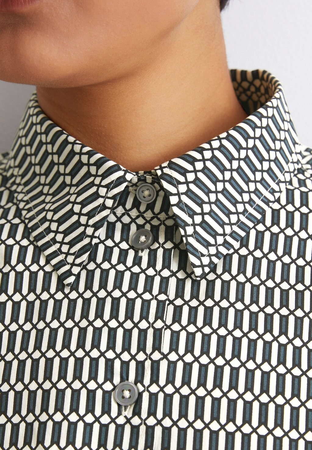 

Блузка на пуговицах SHAPE TOUCH Marc O'Polo, черный