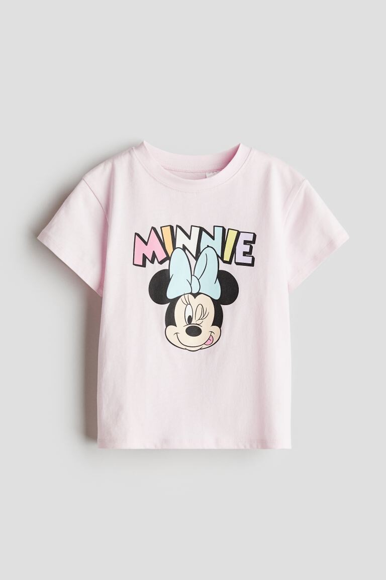 

Футболка с принтом H&M, розовый