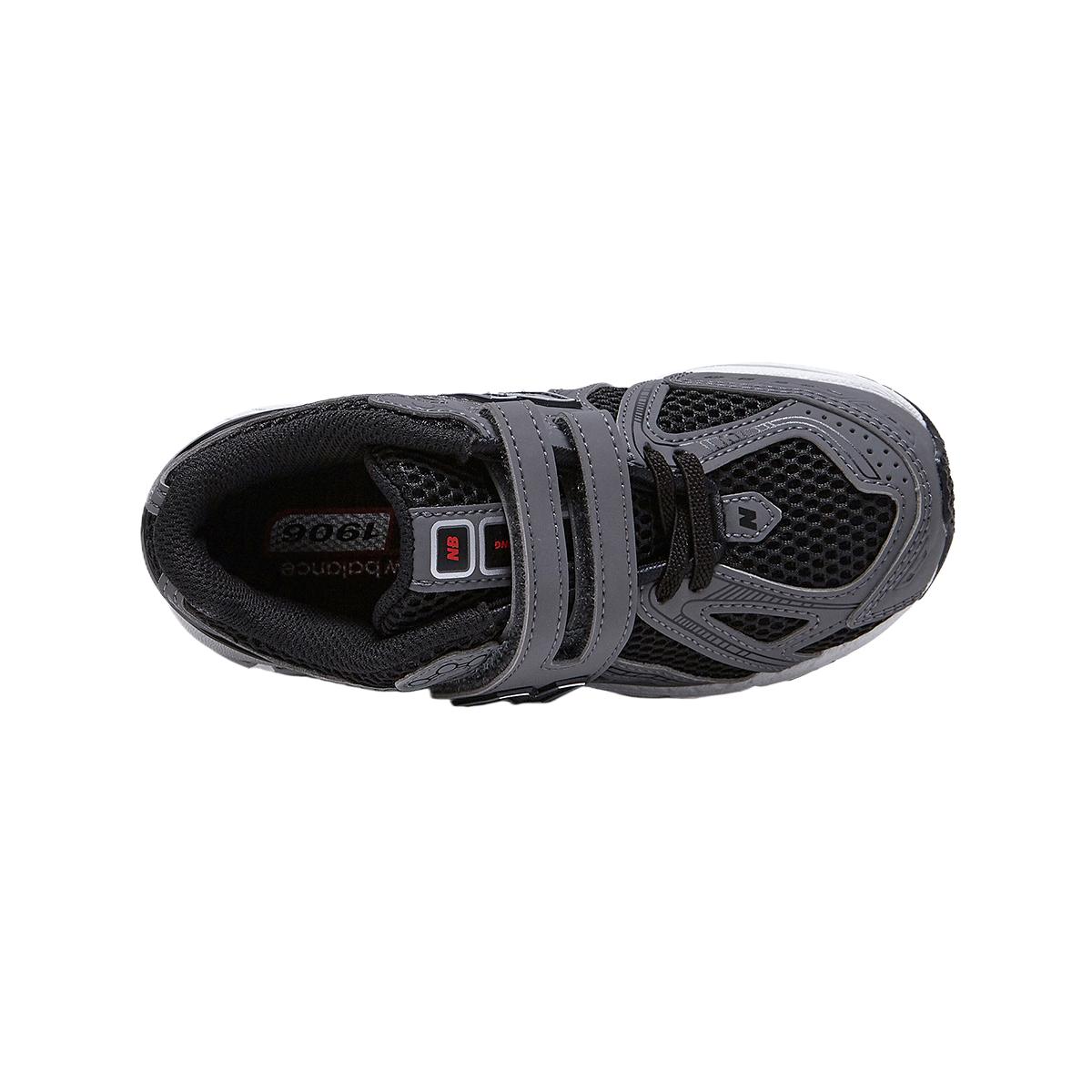 1906 Низкие детские кроссовки для бега. Возраст 3–7 лет. New Balance, черный — фото 3