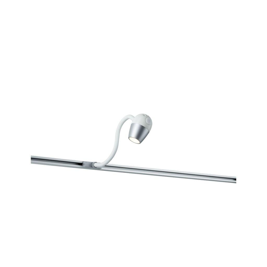 

Paulmann URail рельсовая система Светодиодная лампа для чтения Ручка 1x5,5 Вт матовый хром 230 В металл/пластик13360, белый