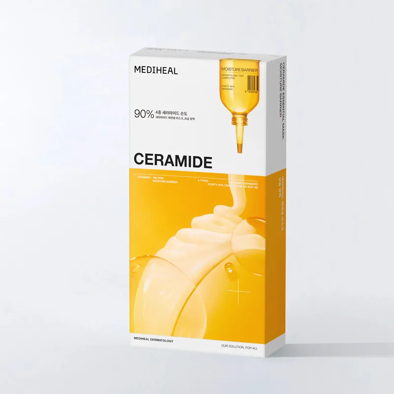 Маска для лица Mediheal — Увлажняющая и восстанавливающая с церамидами MEIDIHUIER, , 40 Pcs (Includes Box) — фото 3