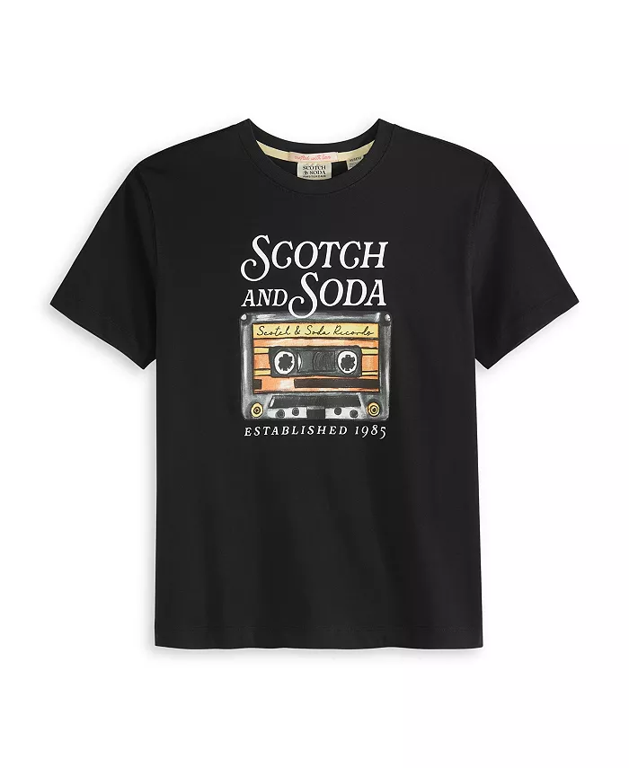 

Футболка с круглым вырезом Big Boys SCOTCH & SODA, черный