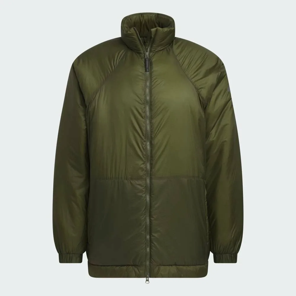 Утепленная куртка Adidas City Escape Oversized Fit из рипстопа, цвет Green — фото 4