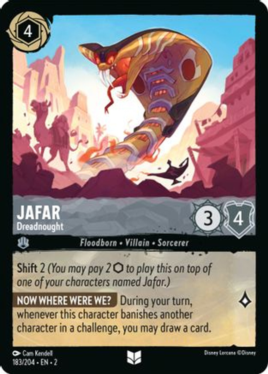 

Карточная игра Jafar - Dreadnought (183/204) - Rise of the Floodborn Cold Foil