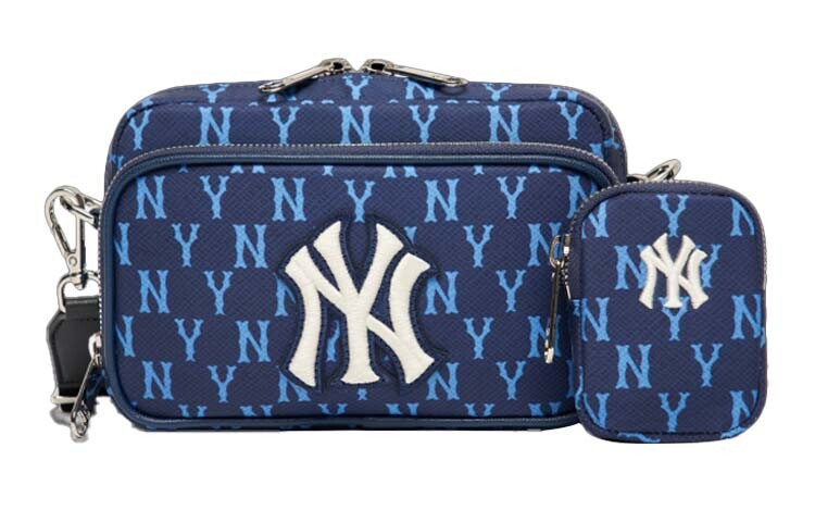 

Сумка через плечо унисекс MLB Monogram Collection, Темно-синий