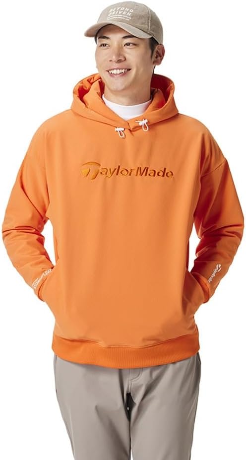 

Толстовка с капюшоном TaylorMade UN993, мужская, оранжевый