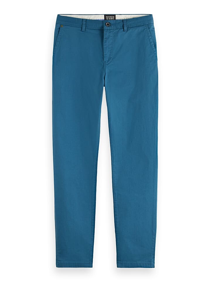 

Брюки чинос Scotch & Soda Chino, синий