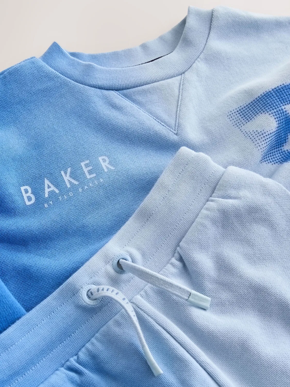 Комплект одежды Baker By Ted Baker в синем, пастельно-голубом и светло-голубом цветах — фото 3