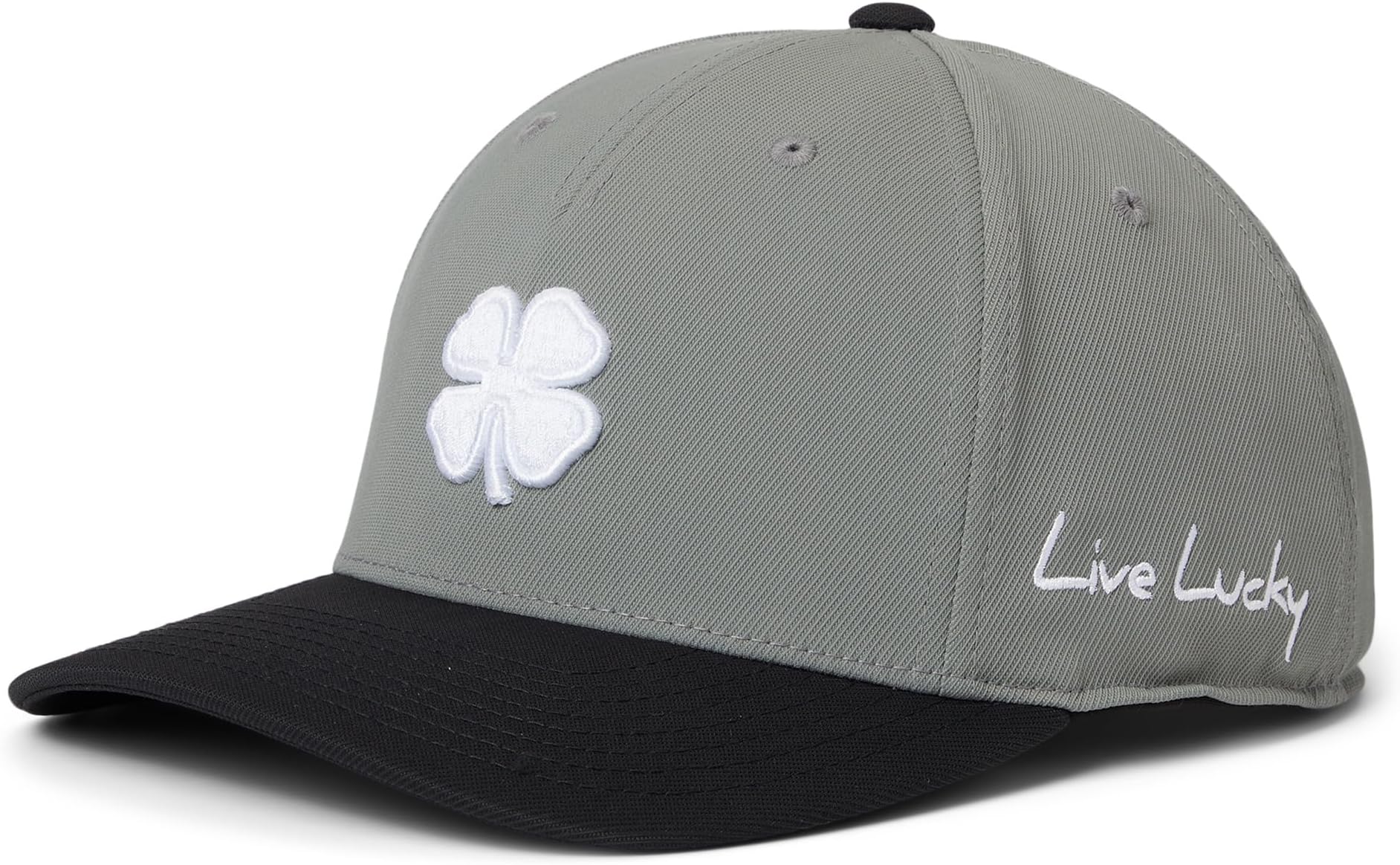 

Бейсболка Black Clover Superior 2 Adjustable Hat, цвет Charcoal/Black Hat/3d White Clover