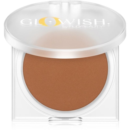 

Huda Beauty Glo Wish Luminous cipria - Матовый финиш, Глубокий загар, 10 г