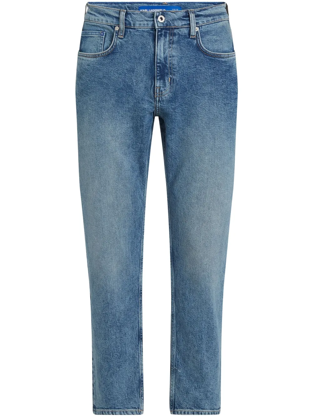 

Джинсы с нашивкой-логотипом Karl Lagerfeld Jeans, синий