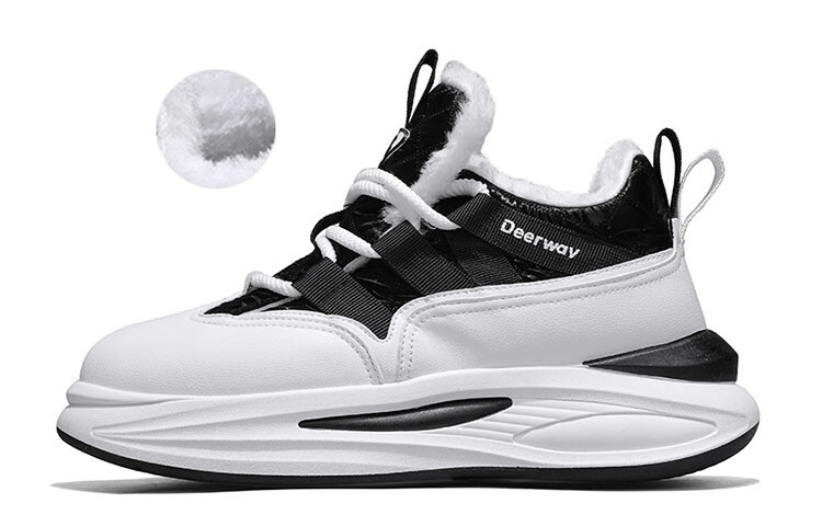 

Кроссовки мужские Lifestyle Shoes Men High-Top Deerway, белый/черный