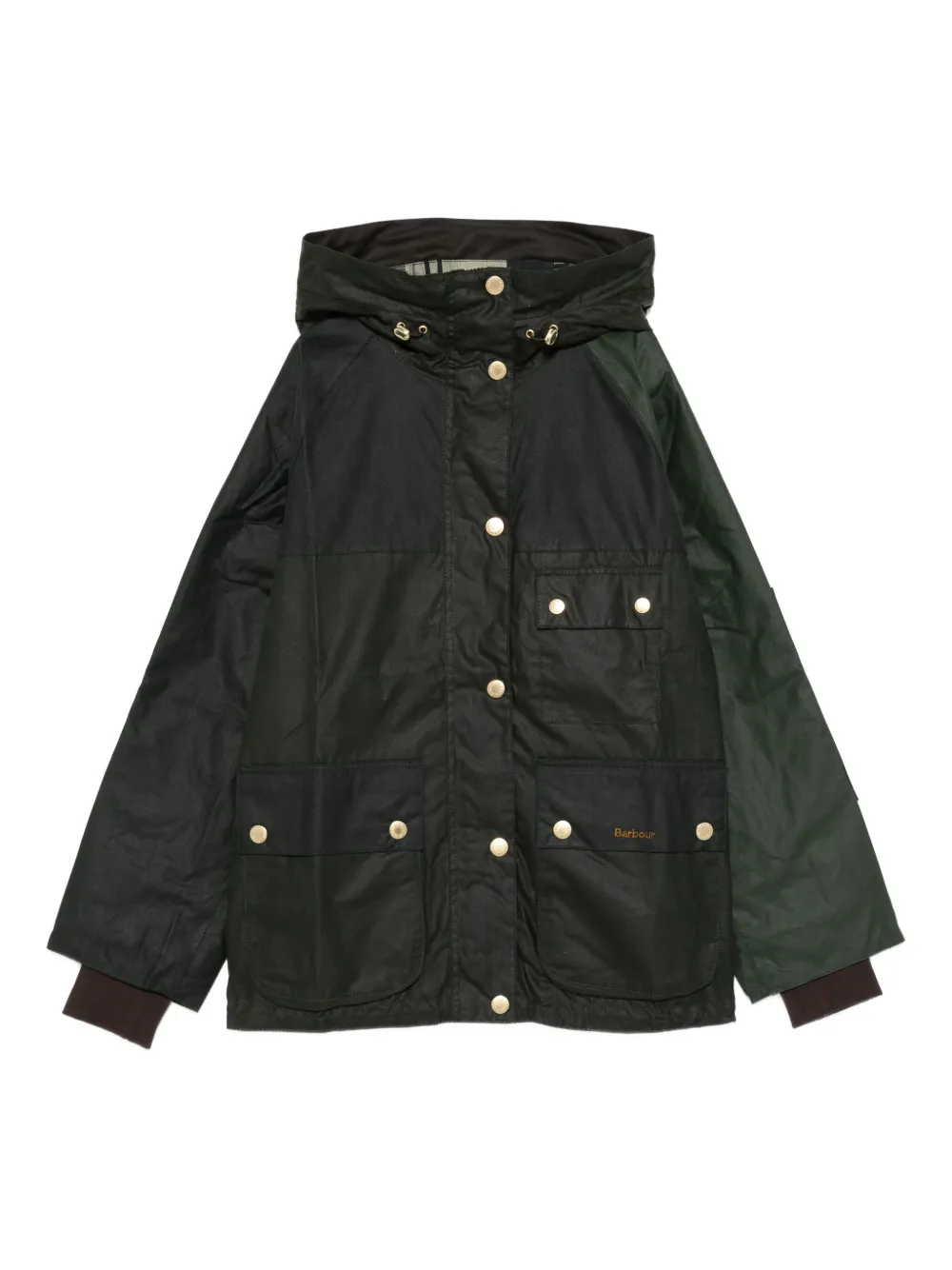 

Куртка с капюшоном Barbour, зеленый