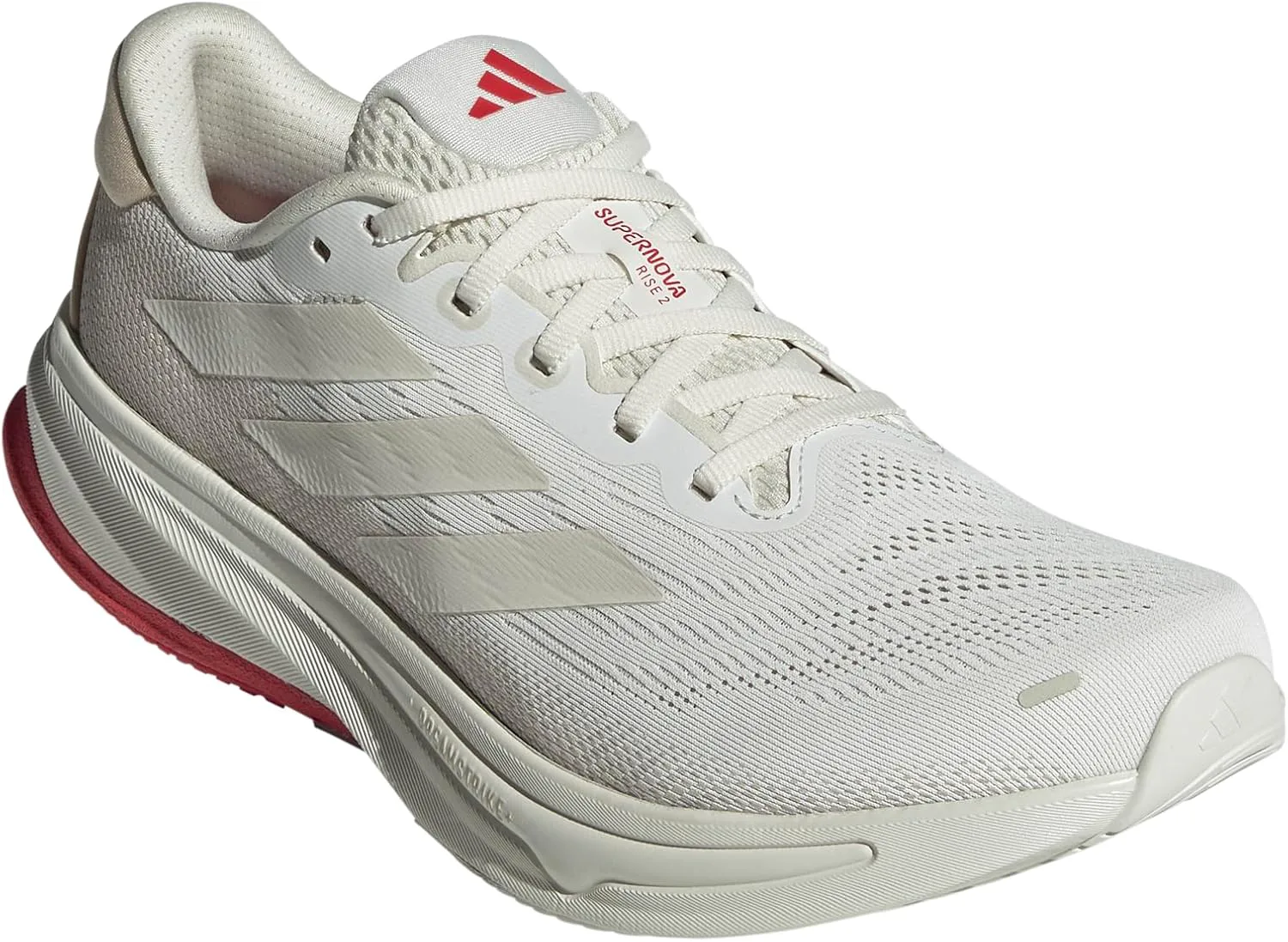 Мужские беговые кроссовки Adidas Supernova Rise 2, серый/серебристый/бежевый — фото 3