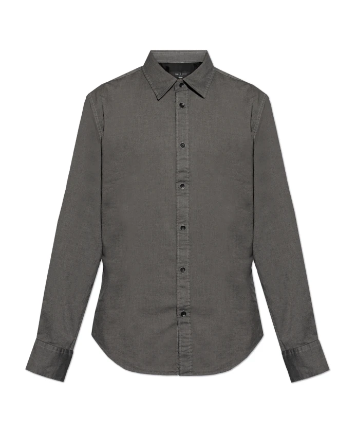

Рубашка томлин Rag & Bone, серый
