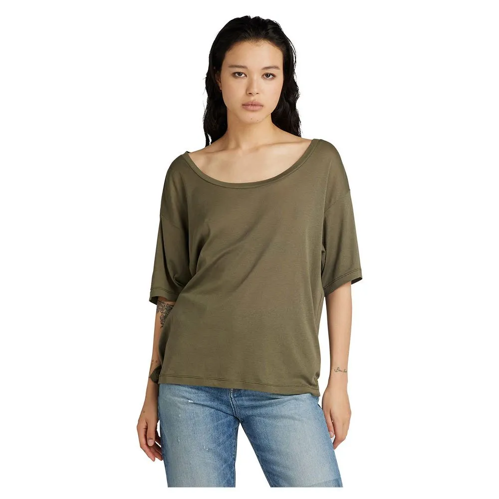 

Футболка G-Star Back Seam Loose, коричневый