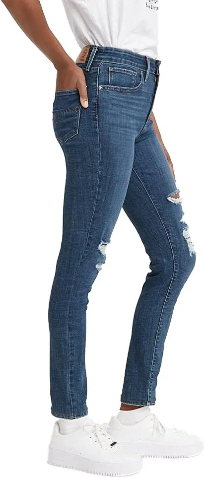 Джинсы Levi's 721 High Rise Skinny, Lapis Longing — фото 2
