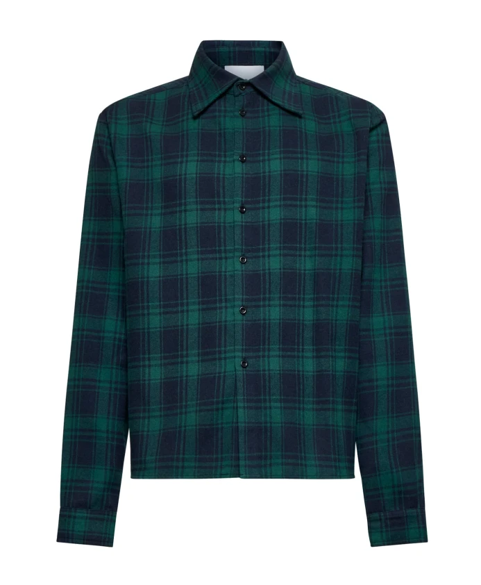 

Универсальная клетчатая рубашка с классическим воротником и застежкой на пуговицы. Richmond, мультиколор