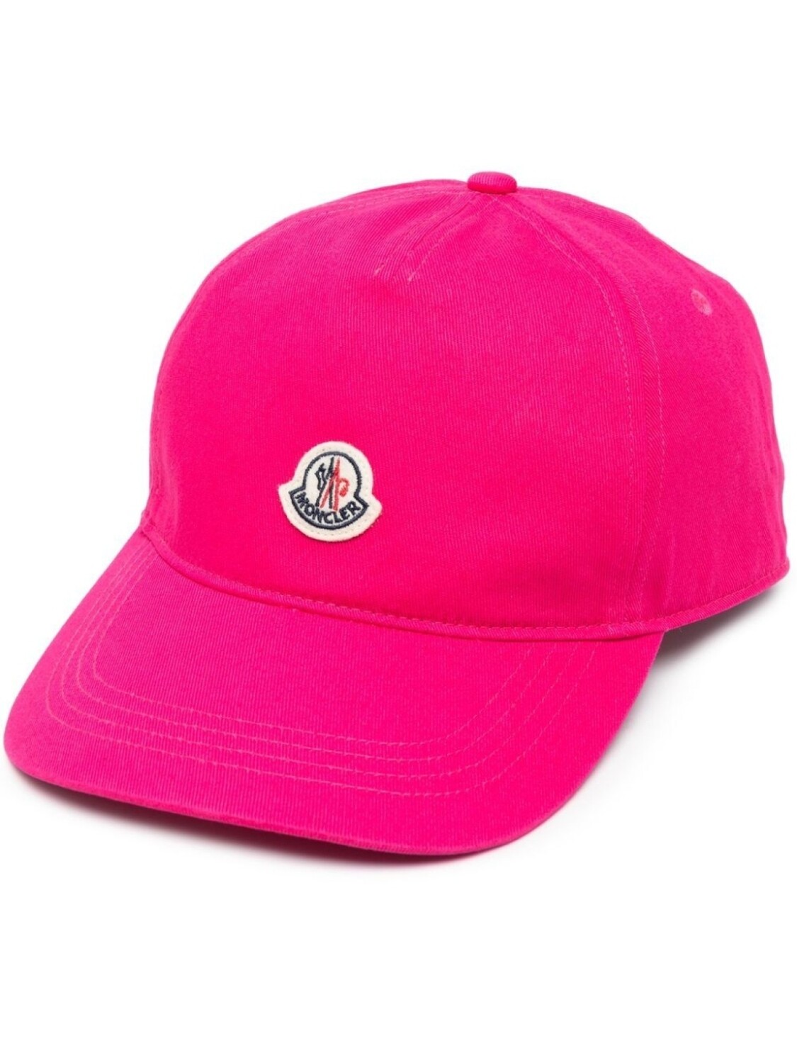 

Moncler кепка с нашивкой-логотипом, розовый