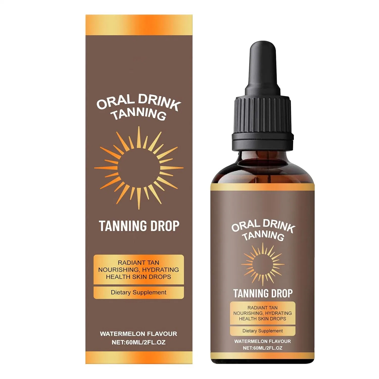 Капли для автозагара Sunless Tanning Drops Cgaccsd