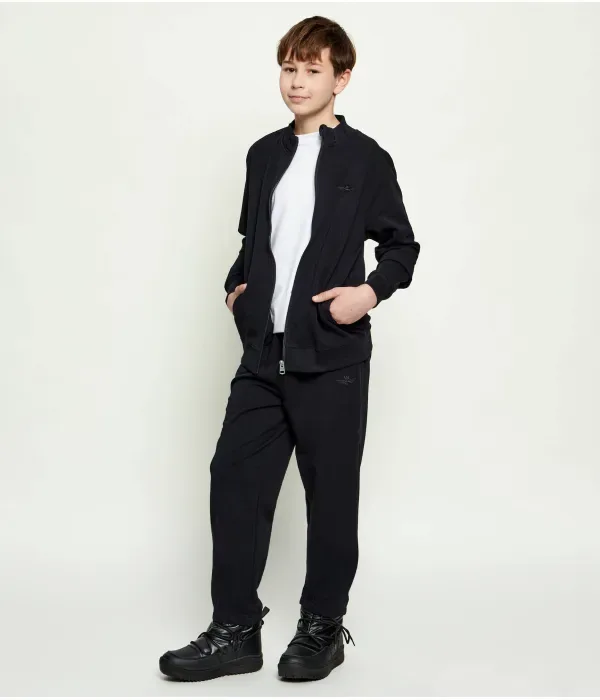 Спортивные штаны regular fit Aeronautica Militare, черный — фото 2