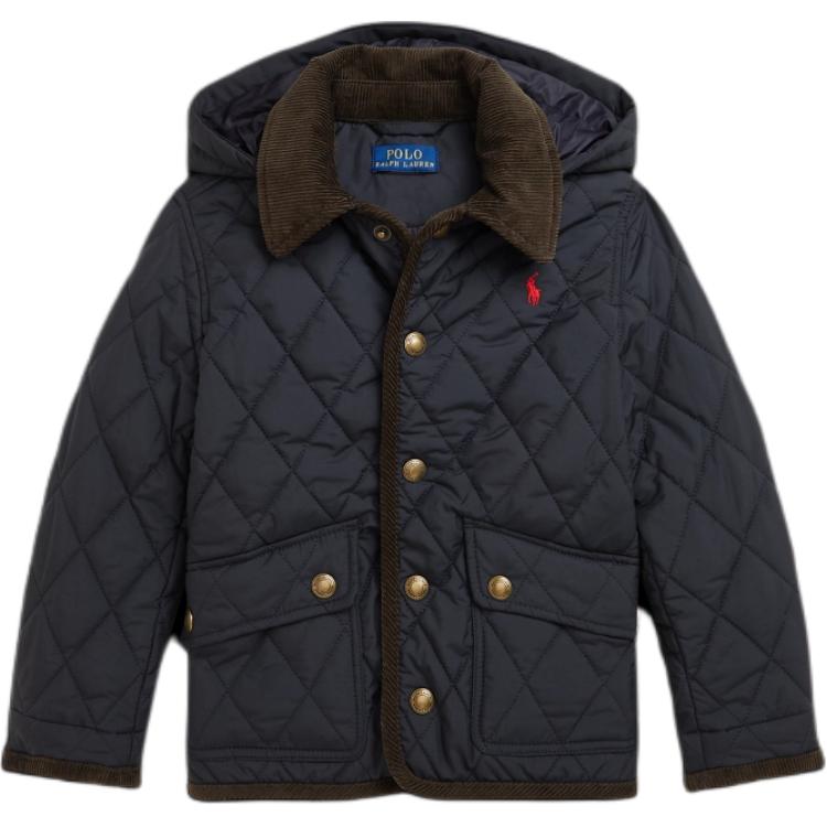 утепленная куртка для детей Polo Ralph Lauren, черный