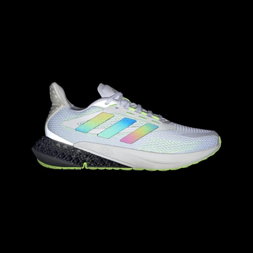 Кроссовки adidas Men's 4DFWD 2, белый/черный/зеленый — фото 3