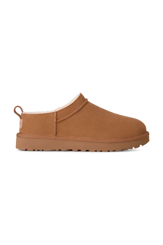 Угги замшевые UGG Classic Micro, коричневый