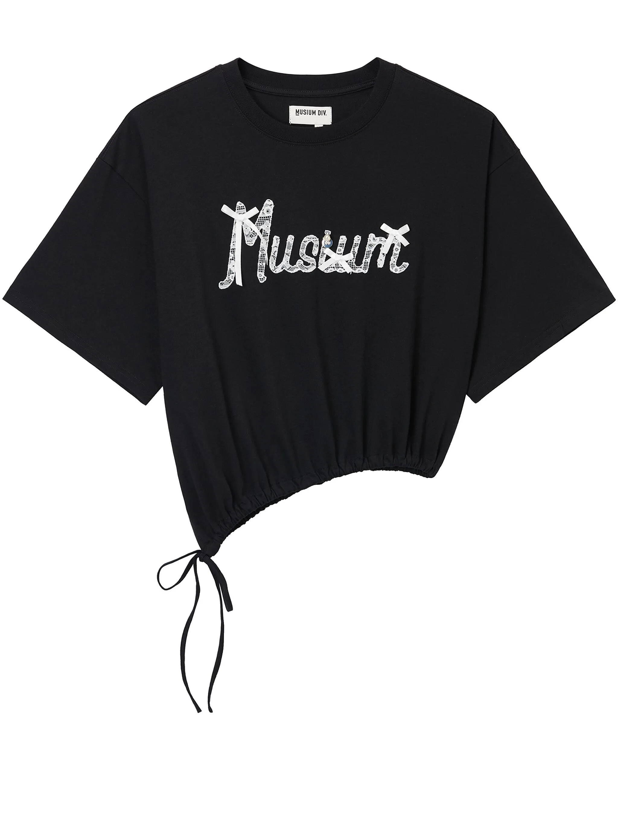 

Футболка с вышитым логотипом Musium Div., черный