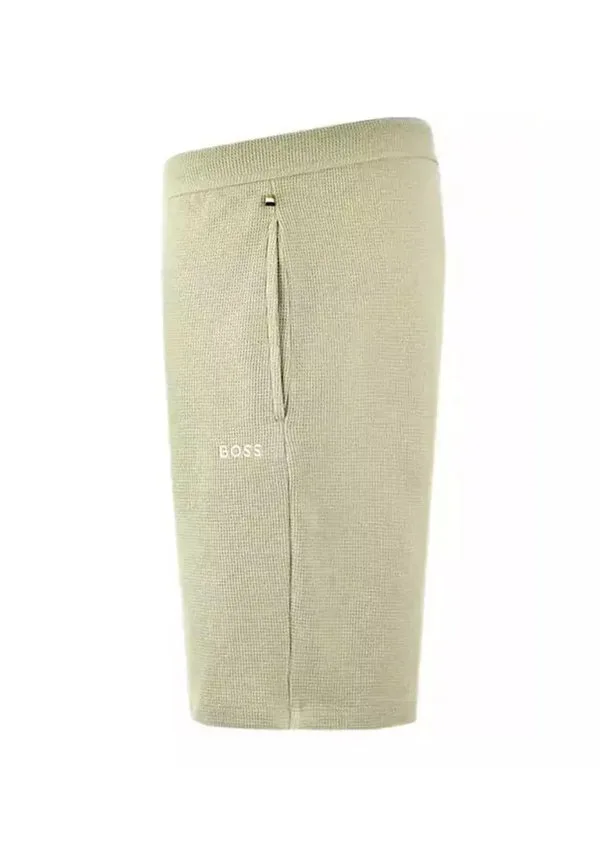 Вафельные шорты Boss, Beige — фото 3