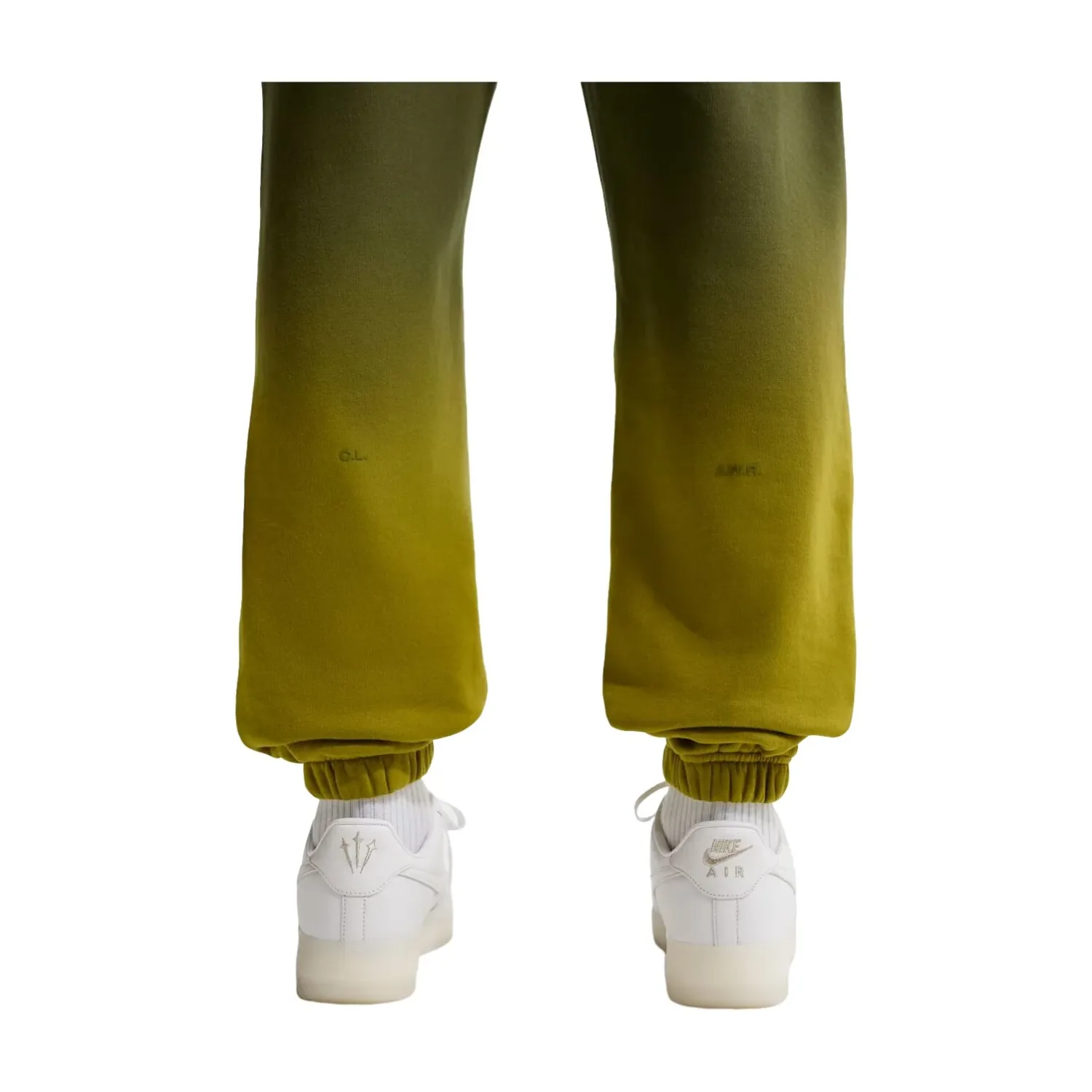 Брюки Nike NOCTA Fleece CS «Moss Medium Olive», зеленый — фото 4